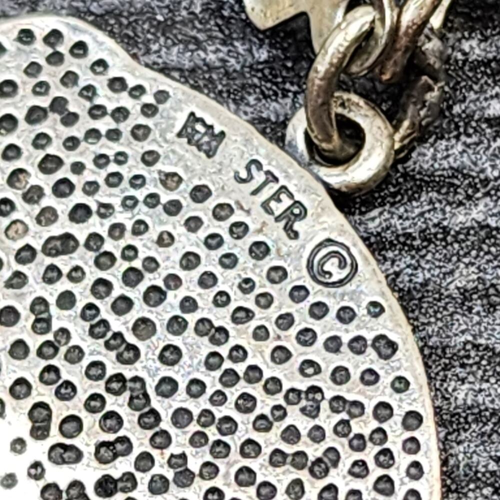 Sterling Silver Charm Bracelet Air Force Academy Falcon Chapel Falcon Cadet 34g - Picture 14 of 16